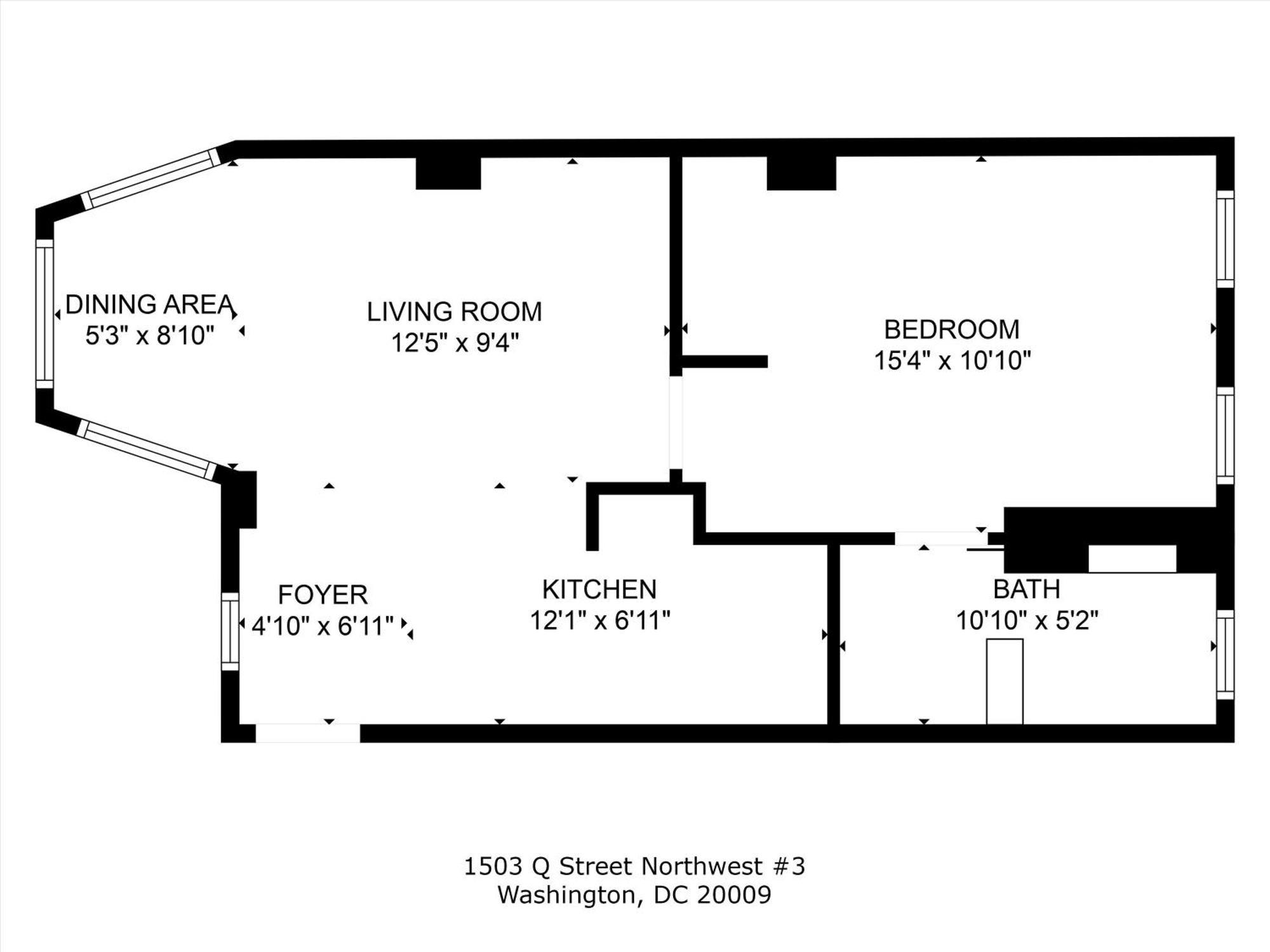 华盛顿哥伦比亚Beautiful 1-Br Flat Nestled Between Dupont & Logan公寓 外观 照片